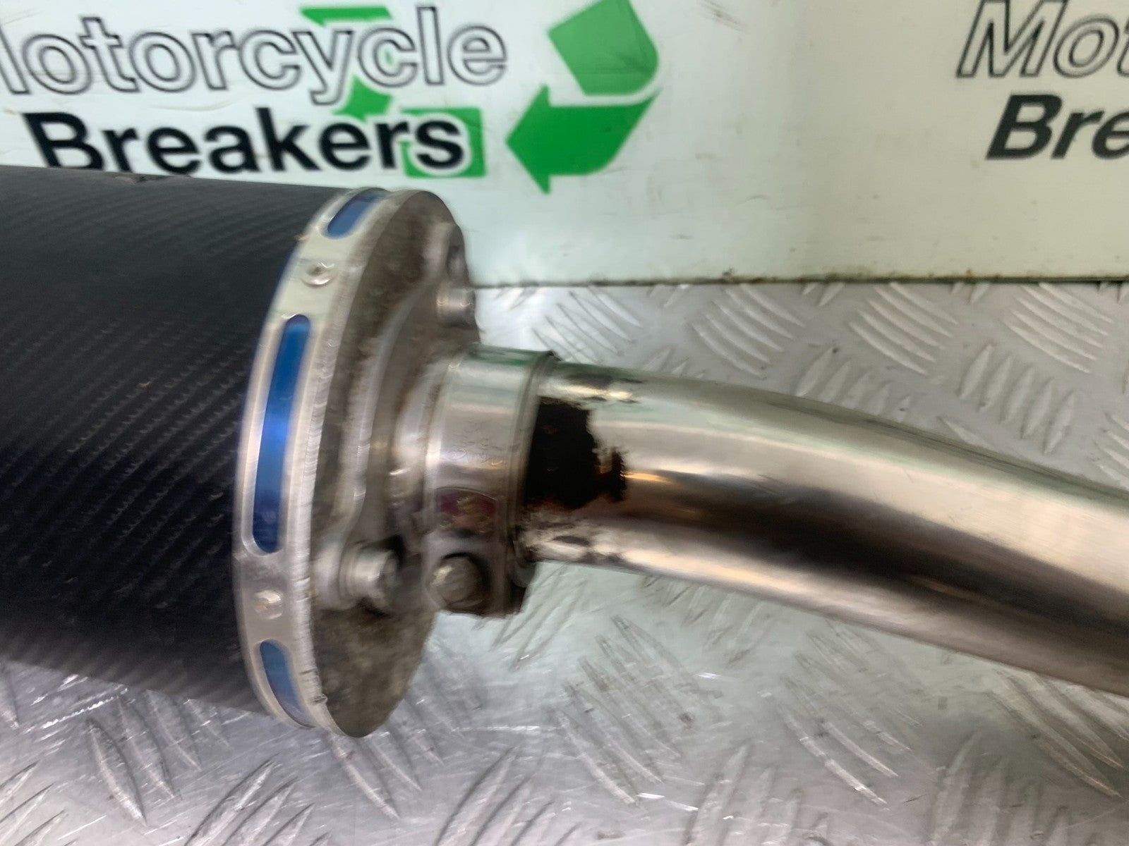 HONDA CBF600 CBF 600 BLUE FLAME SILENCER  YEAR 2004-07  (CMB1305)