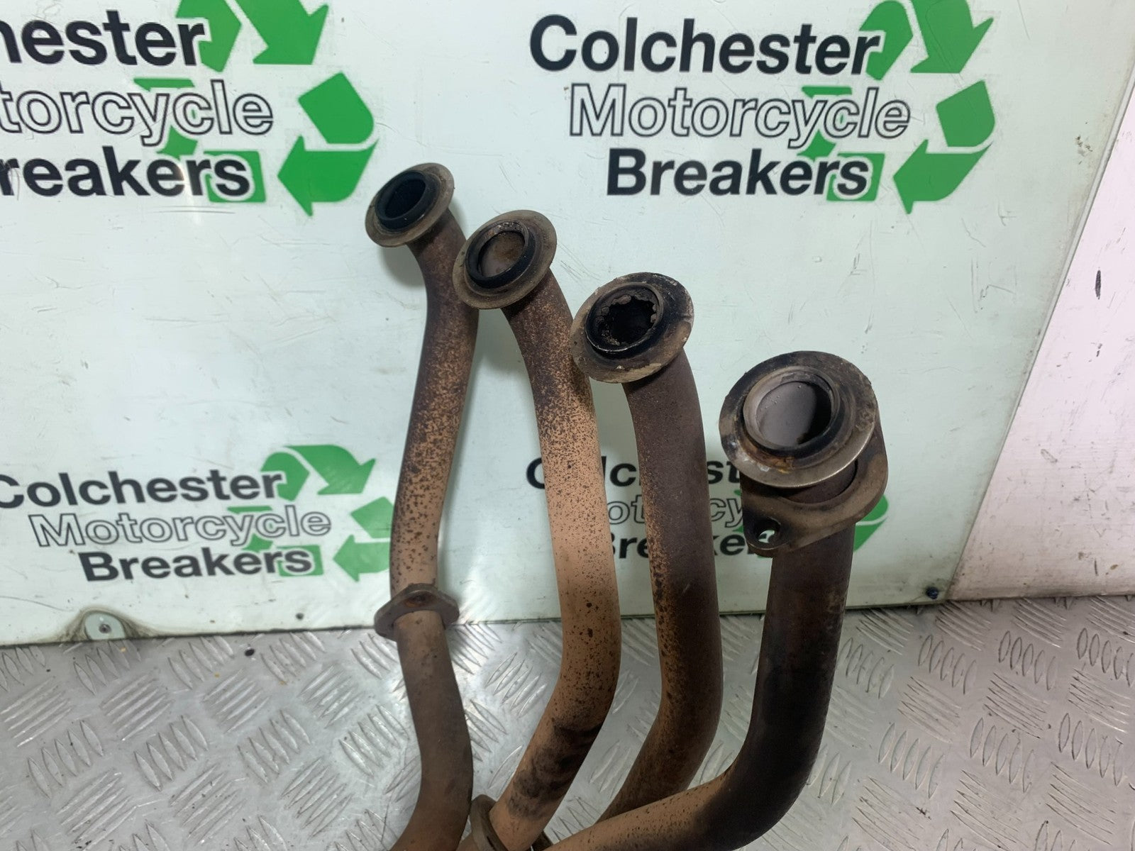 KAWASAKI ZX9R ZX9 C EXHAUST DOWNPIPES  YEAR 1998-99 (CMB1213)