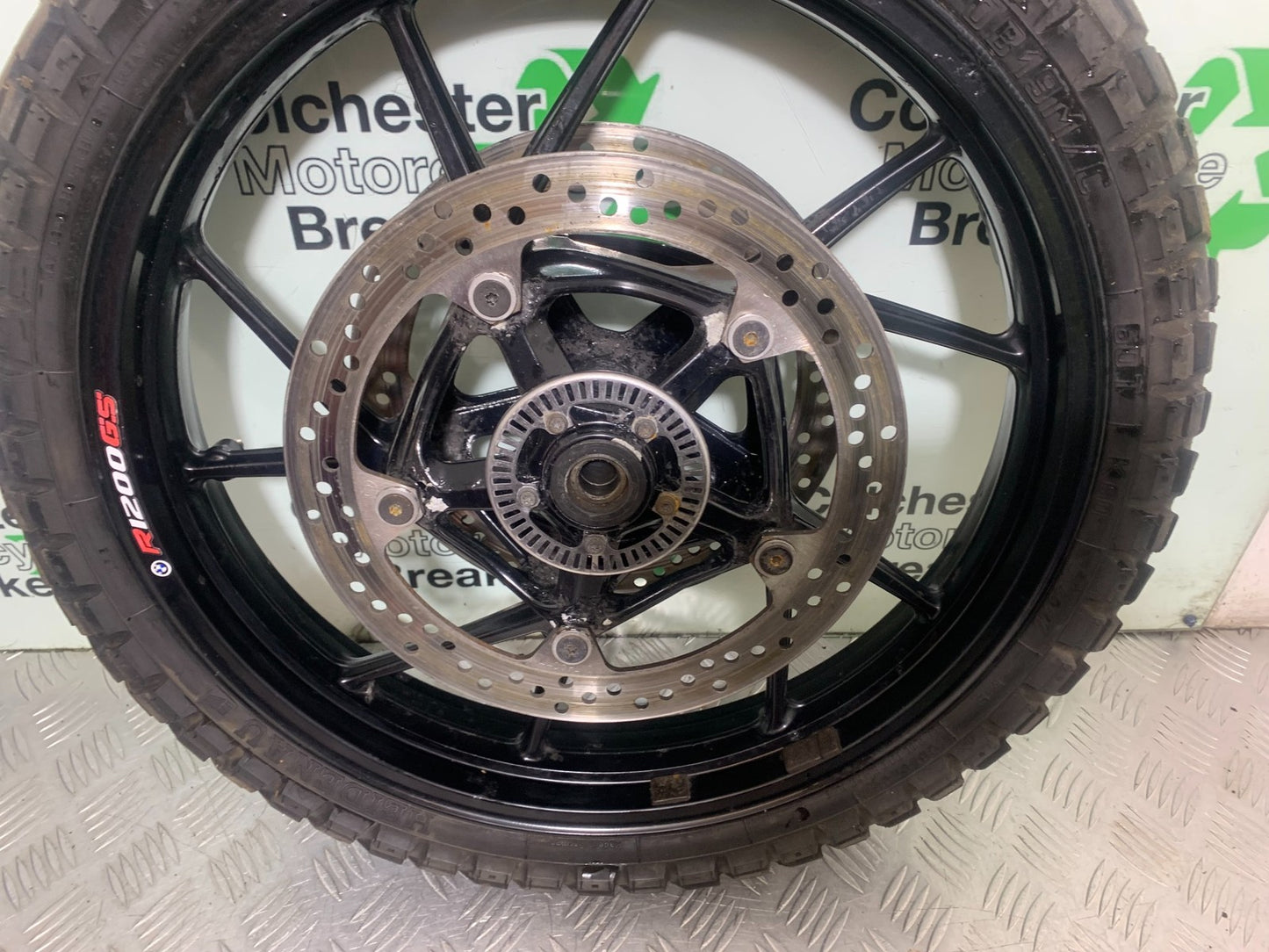 BMW R1200 R 1200 GS FRONT WHEEL AND DISCS  YEAR 2013-2016 (CMB1257)