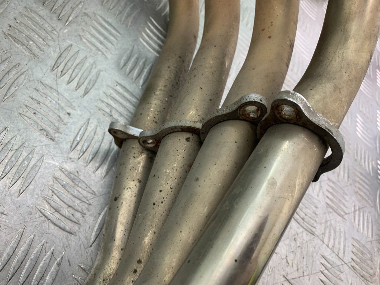 HONDA CB650R CB 650 R EXHAUST DOWNPIPES YEAR 2018-2021 (STK1303)