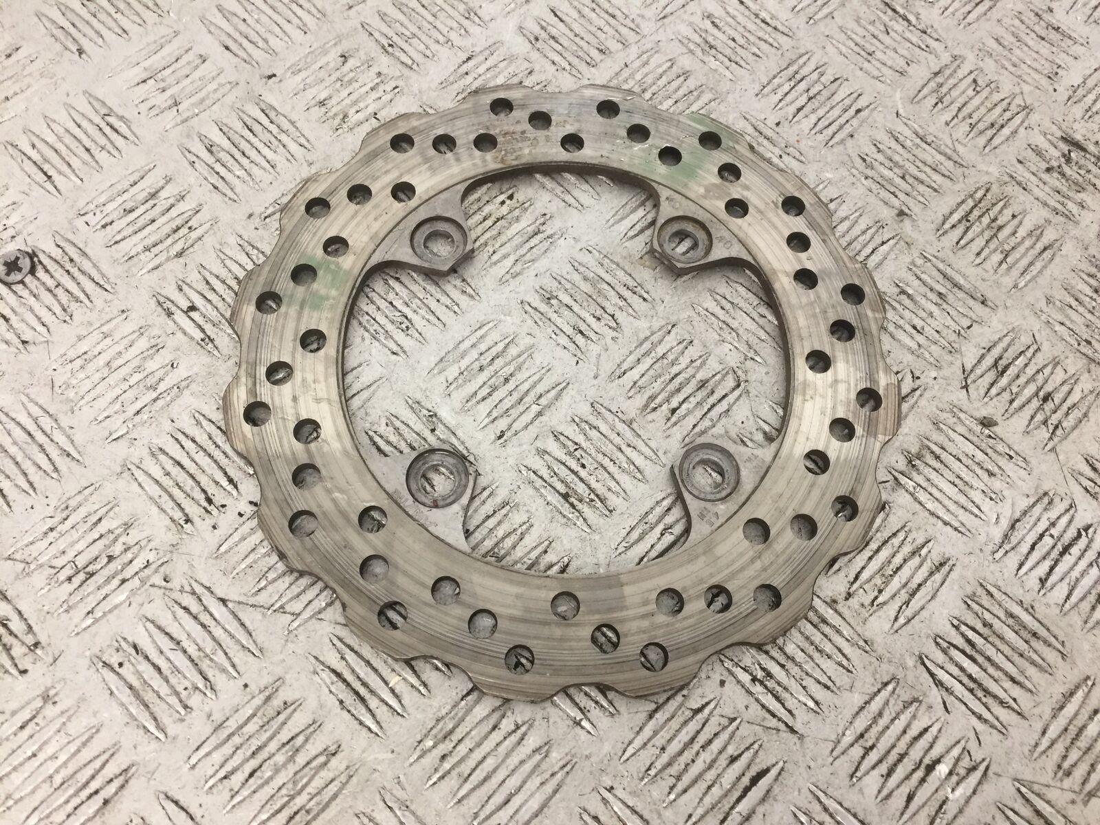 KAWASAKI ZX10R ZX10 R REAR BRAKE DISC  2008-2010 (STOCK 766)