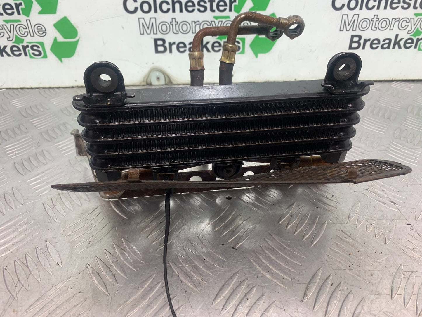 KAWASAKI GPZ600 GPZ 600 OIL COOLER AND LINES  YEAR 1988-90 (CMB1258)