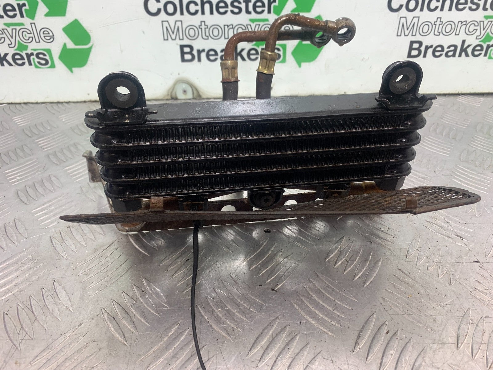 KAWASAKI GPZ600 GPZ 600 OIL COOLER AND LINES  YEAR 1988-90 (CMB1258)