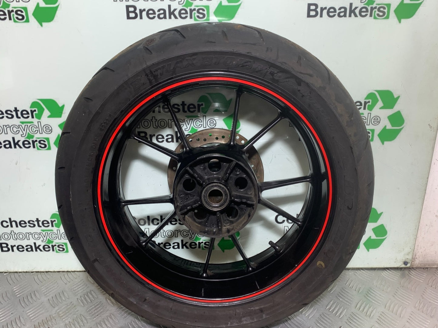 BMW S1000 RR REAR WHEEL AND DISC   YEAR 2015-2018 (CMB1246)