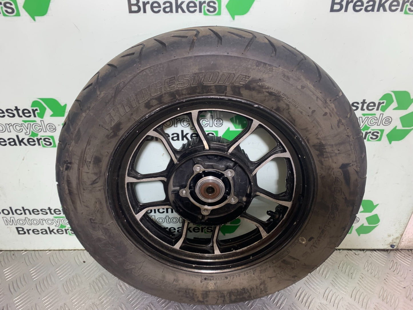 HONDA VT700 VT 700 SHADOW REAR WHEEL   YEAR 1984-85 (CMB1328)