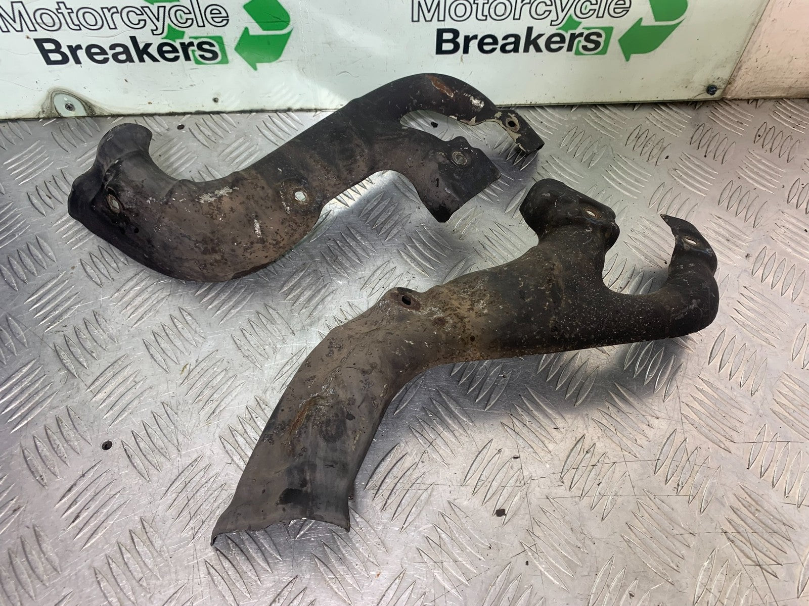 HONDA ST1100 PAN EUROPEAN EXHAUST SHIELDS   YEAR 1993-2001 (CMB1195)
