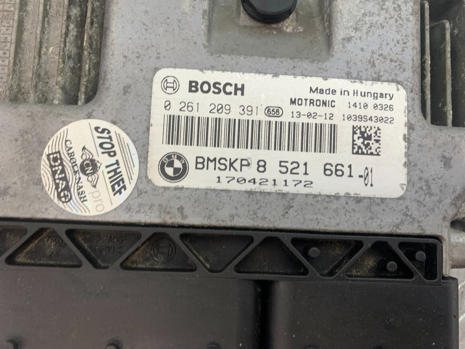 BMW K1300 S K 1300 S ECU LOCKS KEY  YEAR 2009-16 (CMB1216)
