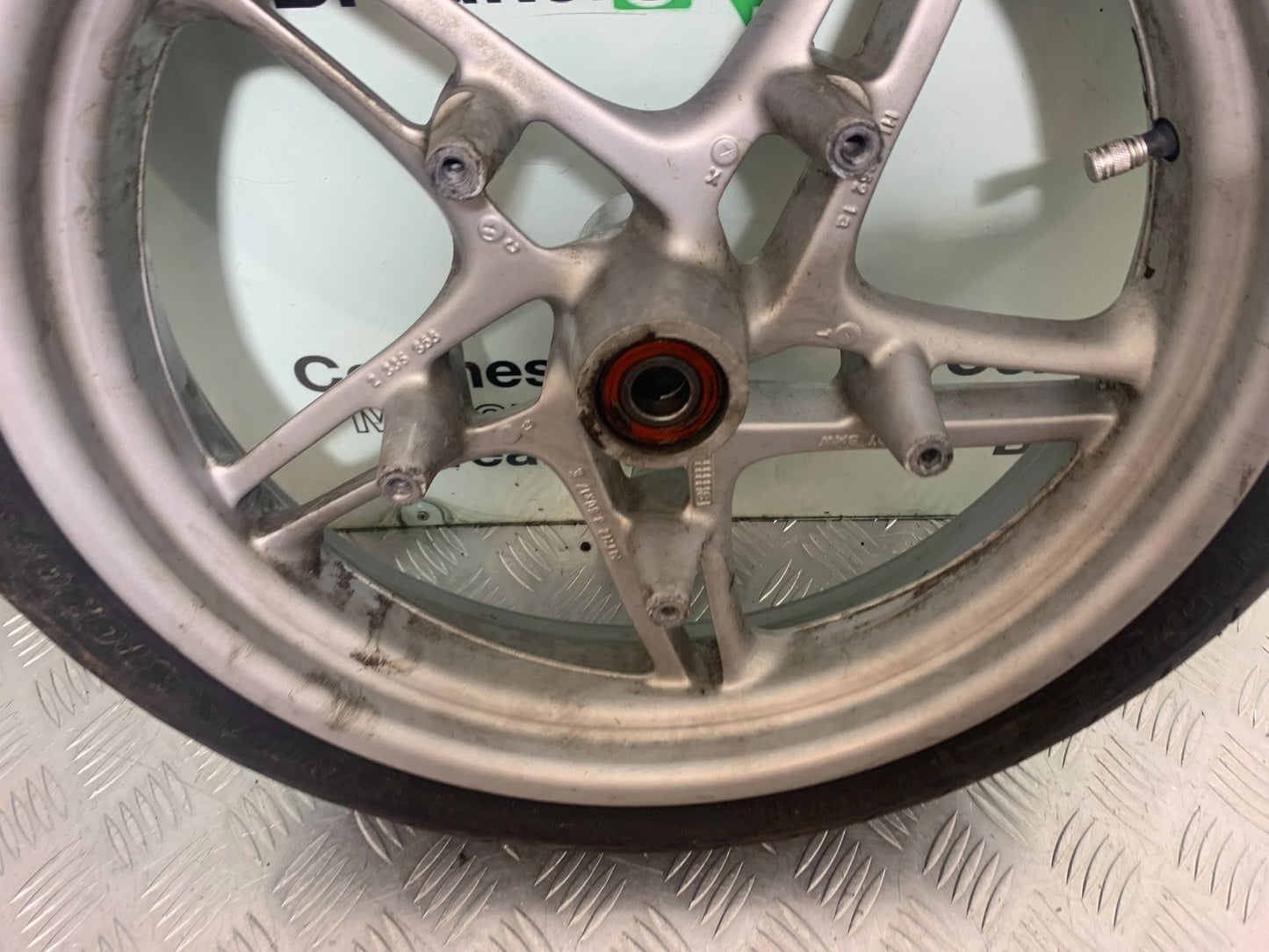 BMW K1200 K 1200 LT FRONT WHEEL  YEAR 1999-07 (CMB1138)