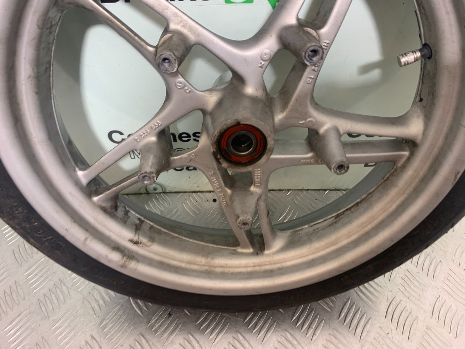 BMW K1200 K 1200 LT FRONT WHEEL  YEAR 1999-07 (CMB1138)