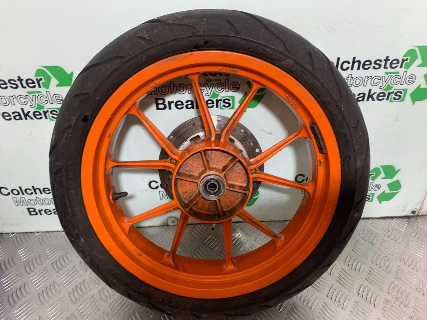 KTM RC125 RC 125 RC REAR WHEEL AND DISC    2014 2017 (CMB1199)