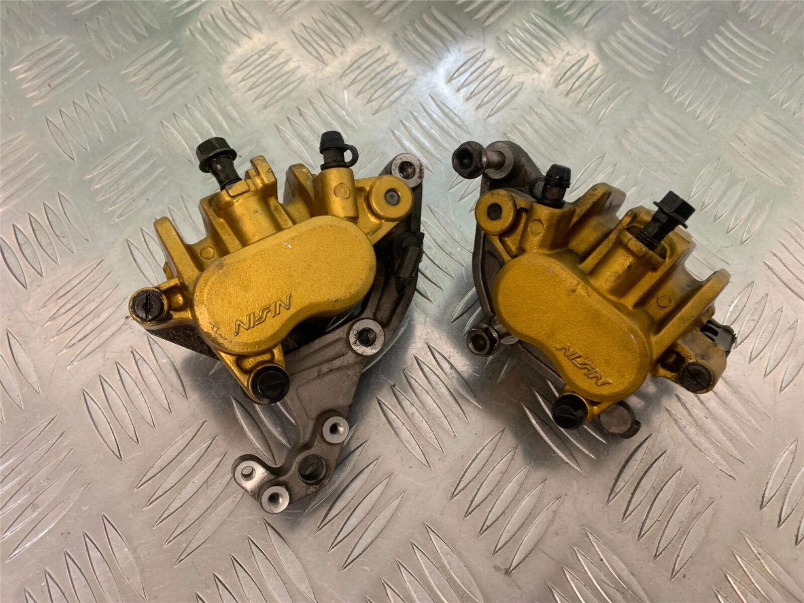 HONDA CBF600 CBF 600 SA-5 FRONT BRAKE CALIPERS  YEAR 2004 -07  (STOCK 965)