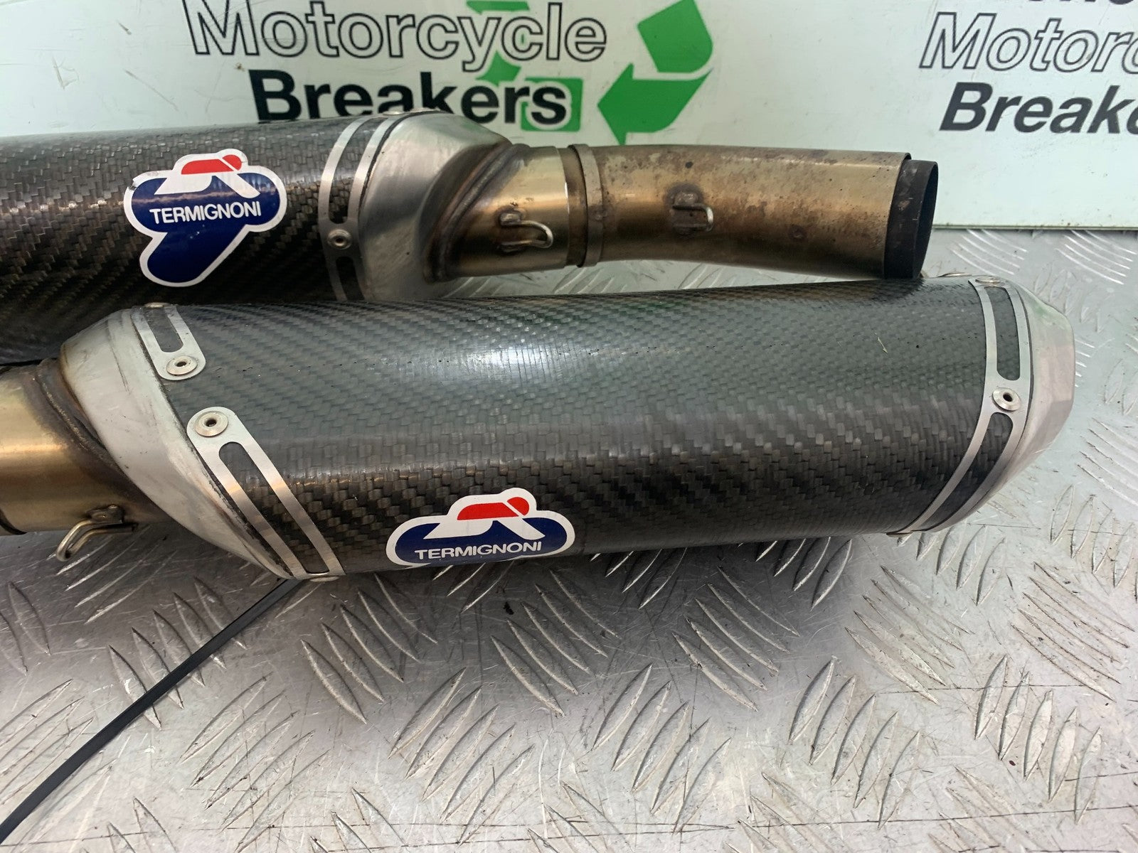 DUCATI 1198 S TERMIGNONI CARBON SILENCERS YEAR 2009-2011 (CMB1219)