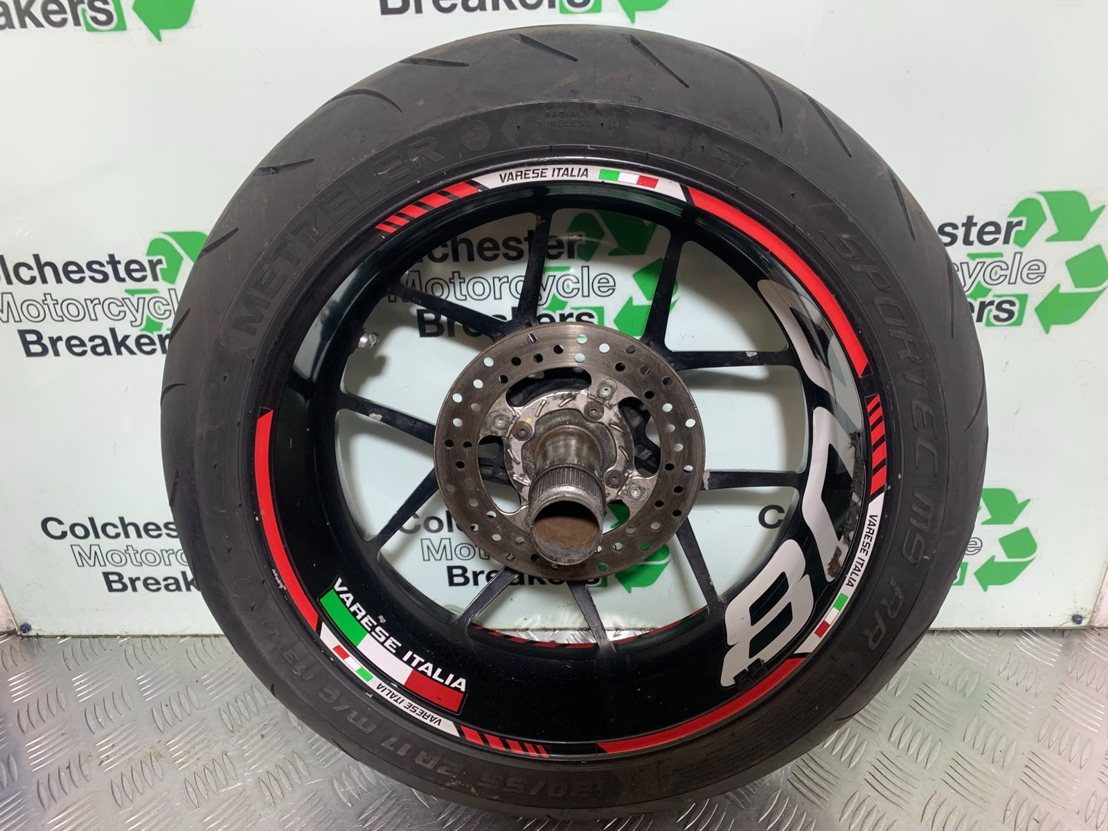 MV AGUSTA 800 F3 REAR WHEEL  YEAR 2013-2016 (CMB1152)