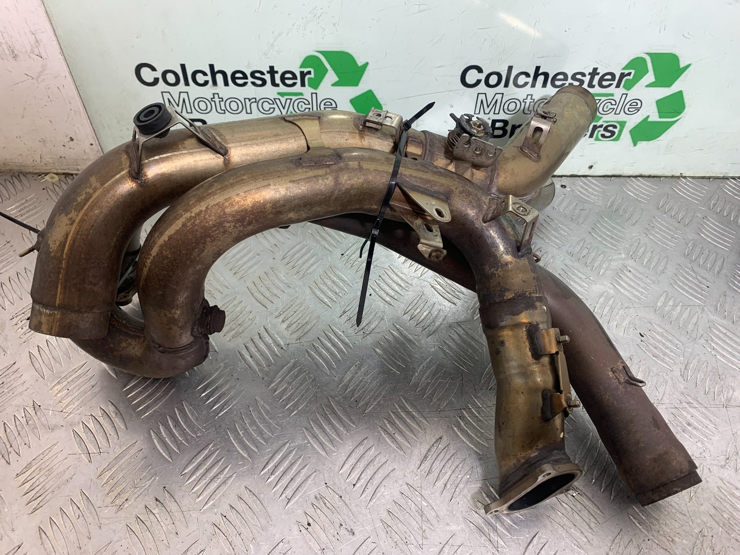DUCATI 1198 S EXHAUST DOWNPIPES YEAR 2009-2011 (CMB1219)
