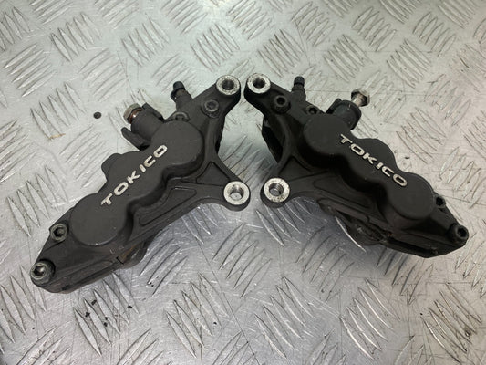 KAWASAKI ZX9R ZX9 R FRONT BRAKE CALIPERS  YEAR 1998-1999 (CMB1329)