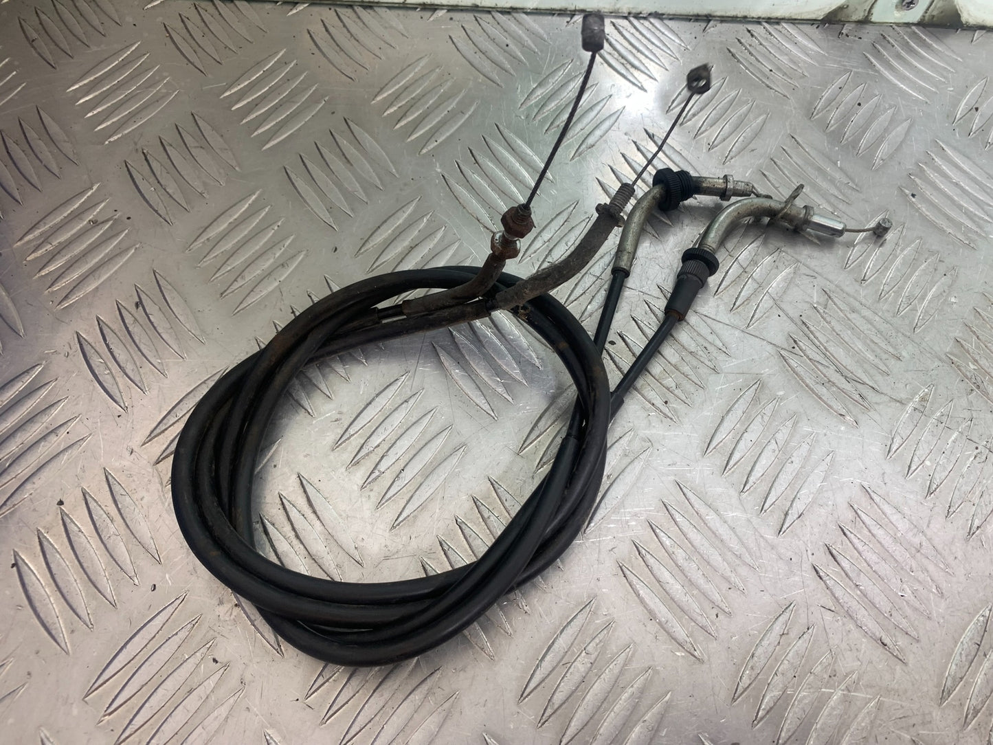 YAMAHA YBR125 YBR 125 THROTTLE CABLES  YEAR 2010-2017 (CMB1163)