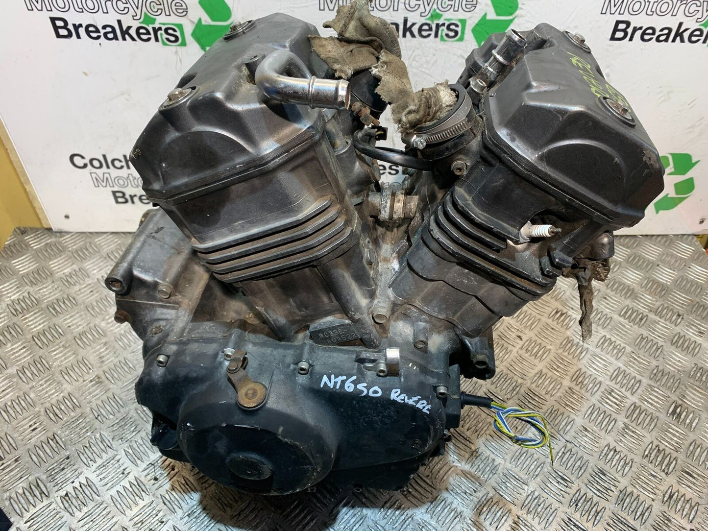 HONDA NTV 650 REVERE ENGINE YEAR 1988-1996  (CMB1025))