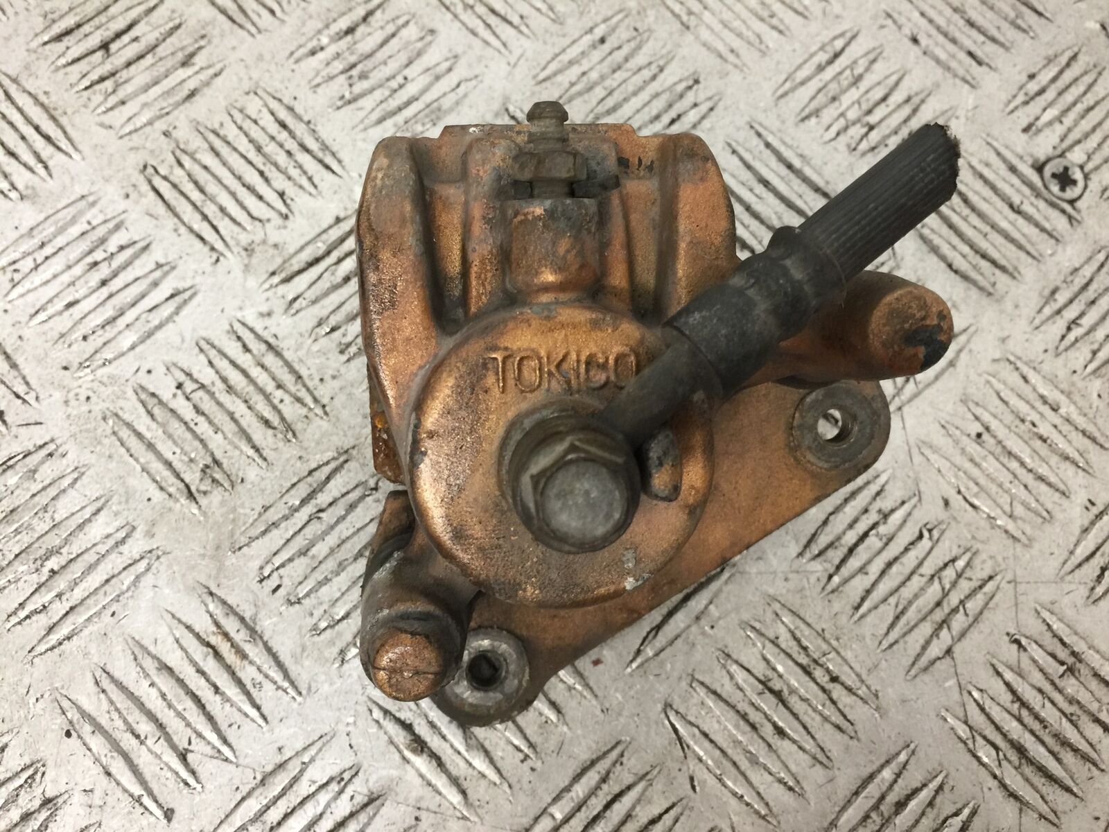 KAWASAKI ZX6R REAR BRAKE CALIPER YEAR 2009-2012  (STOCK 897)