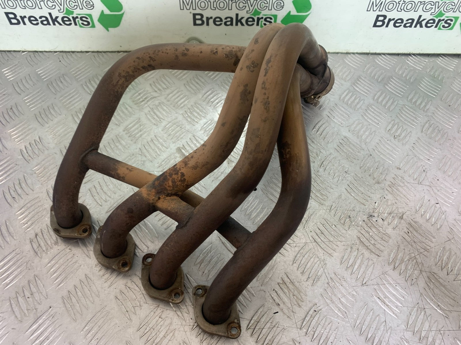 KAWASAKI ZX9R ZX9 E1 EXHAUST DOWNPIPES   YEAR 2000-01 (CMB1171)