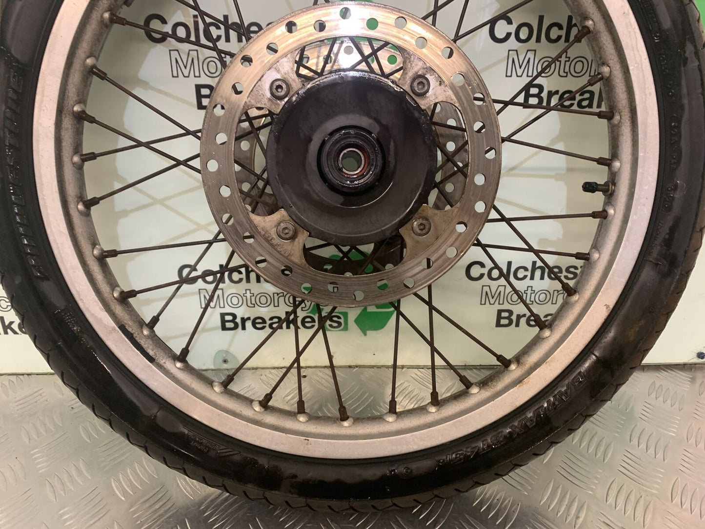 HONDA XL650 V TRANSALP FRONT WHEEL YEAR 2001-2006 (STOCK 975)