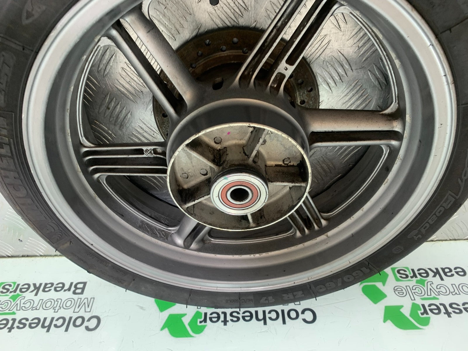 HONDA CBF500 CBF 500 REAR WHEEL (WITH GOOD TYRE) YEAR 2004-2008  (CMB1294)