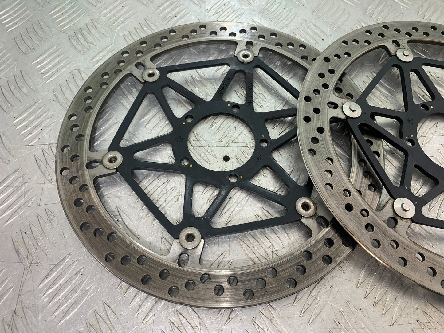 DUCATI 1198 S FRONT BRAKE DISCS   YEAR 2009-2011 (CMB1219)