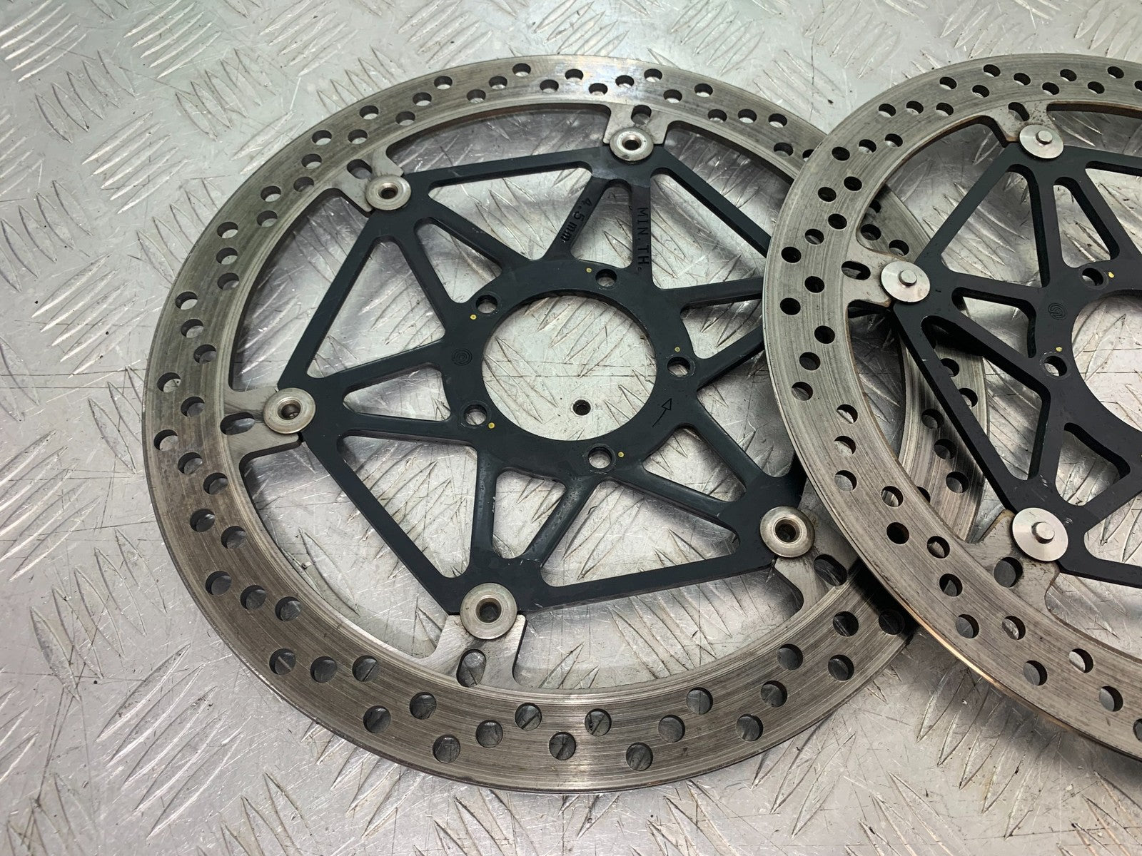 DUCATI 1198 S FRONT BRAKE DISCS   YEAR 2009-2011 (CMB1219)