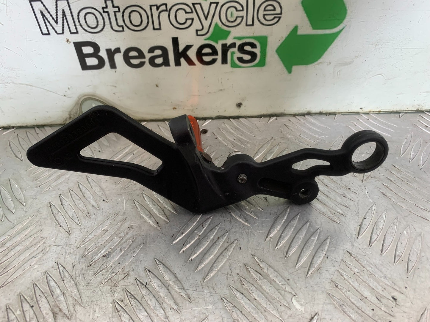KTM 690 DUKE R LC4 LEFT HANGER AND PEG YEAR 2012-2015  (CMB1180)