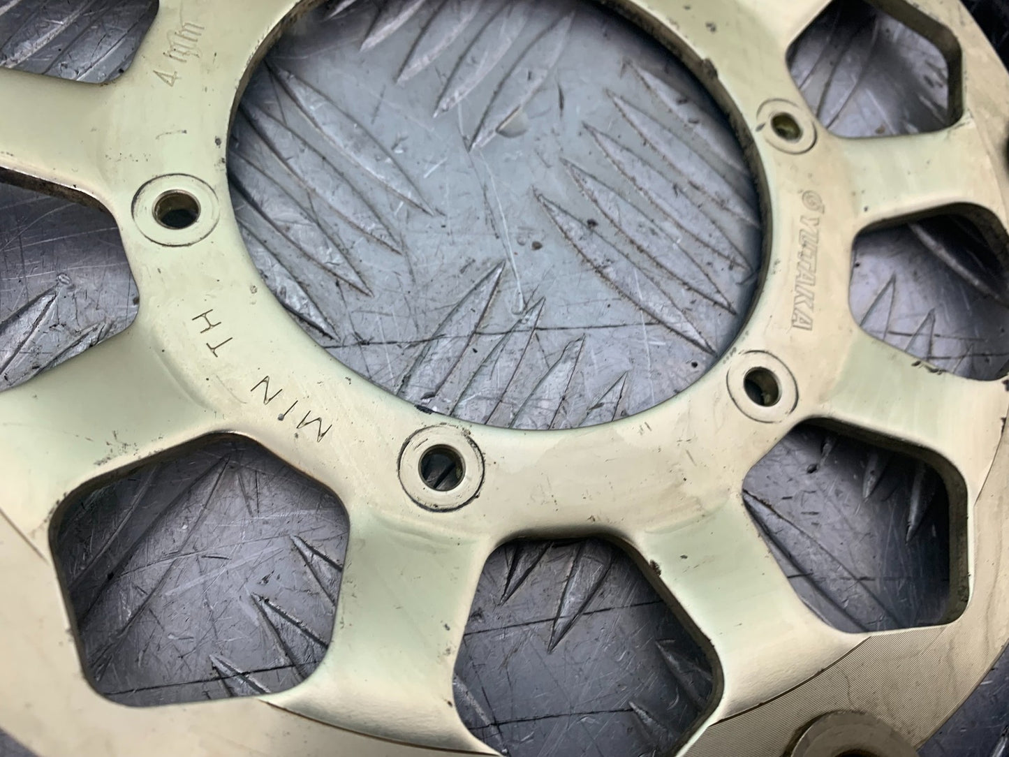 HONDA CBR1000 rr FIREBLADE FRONT BRAKE DISCS  YEAR 2006 (CMB1220)
