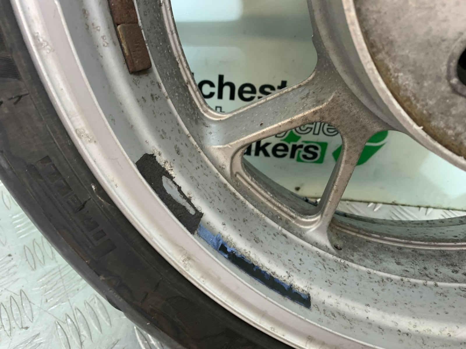KAWASAKI GTR1400 GTR 1400 REAR WHEEL   YEAR 2007-2009 (CMB1306)
