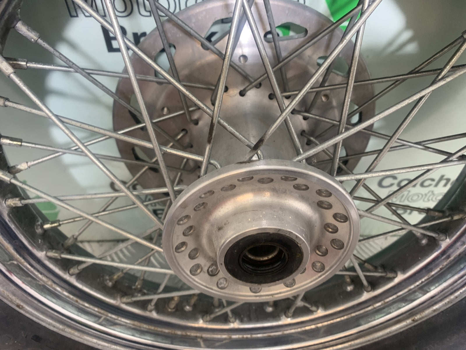 HONDA VTX1300 S-6 FRONT WHEEL  YEAR 2004-09 (CMB1159)