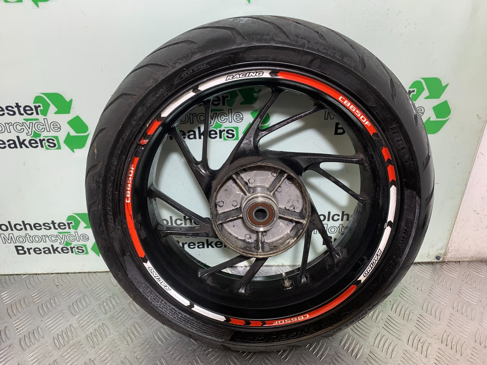HONDA CB650F CB 650 FA-E REAR WHEEL   YEAR 2014-2017 (CMB1226)