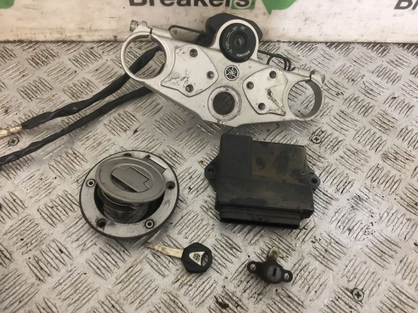 YAMAHA FJR1300 FJR 1300 ECU LOCKS AND KEY  YEAR 2001-05 (STOCK 814)