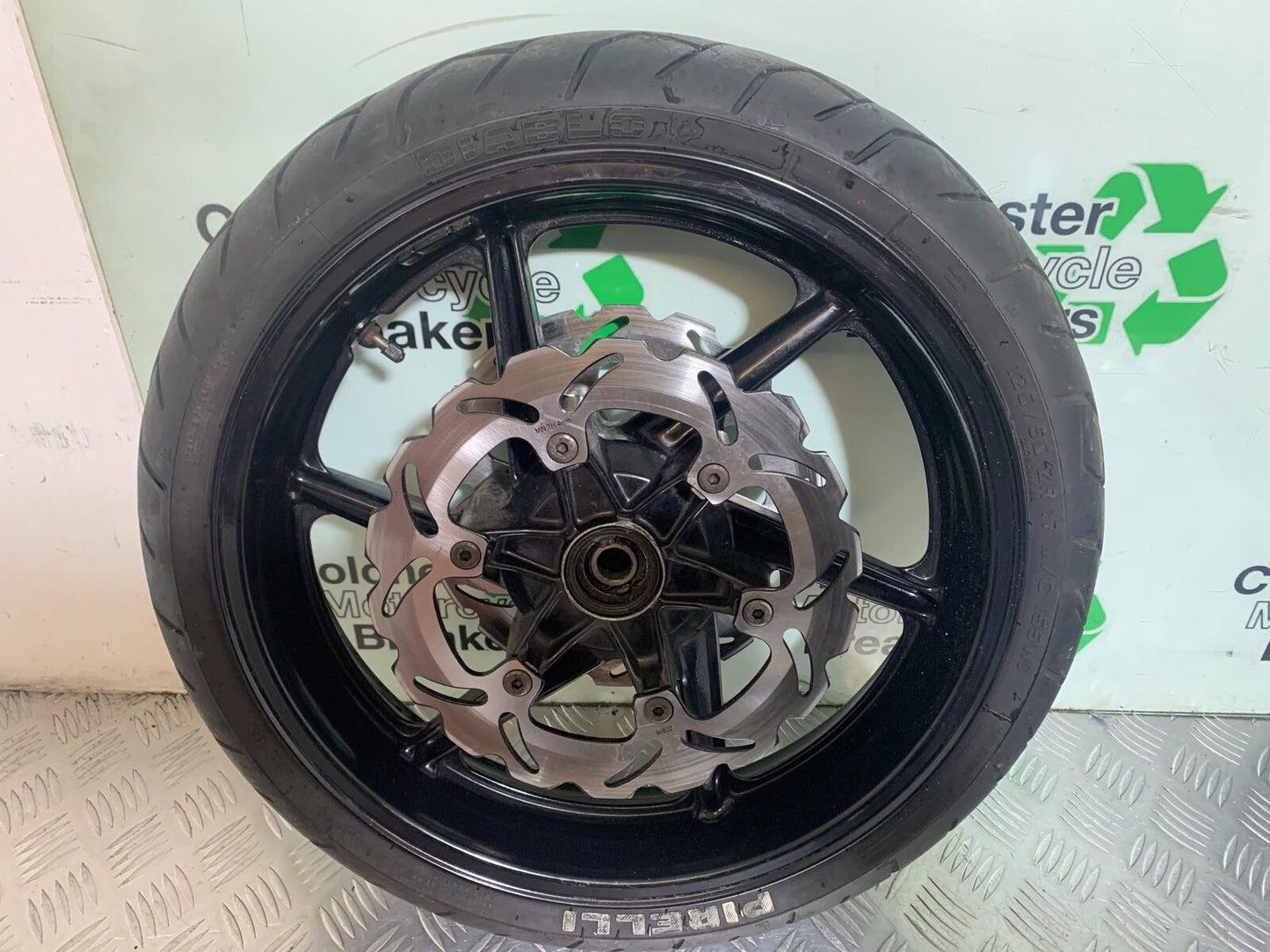 HONDA CBR600 CBR 600 F2 FRONT WHEEL AND DISCS   YEAR 1991-1994(CMB1133)