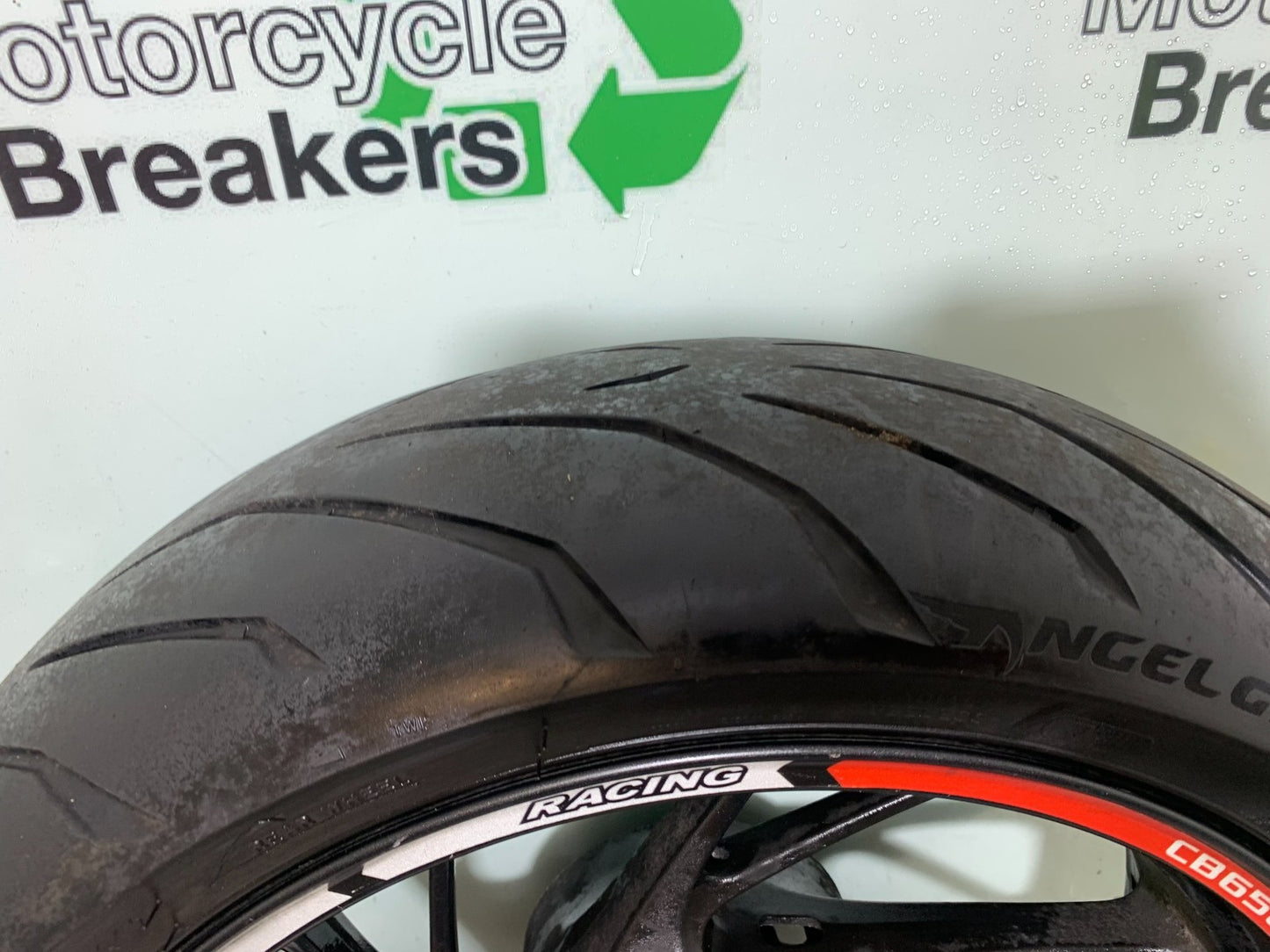 HONDA CB650F CB 650 FA-E REAR WHEEL   YEAR 2014-2017 (CMB1226)