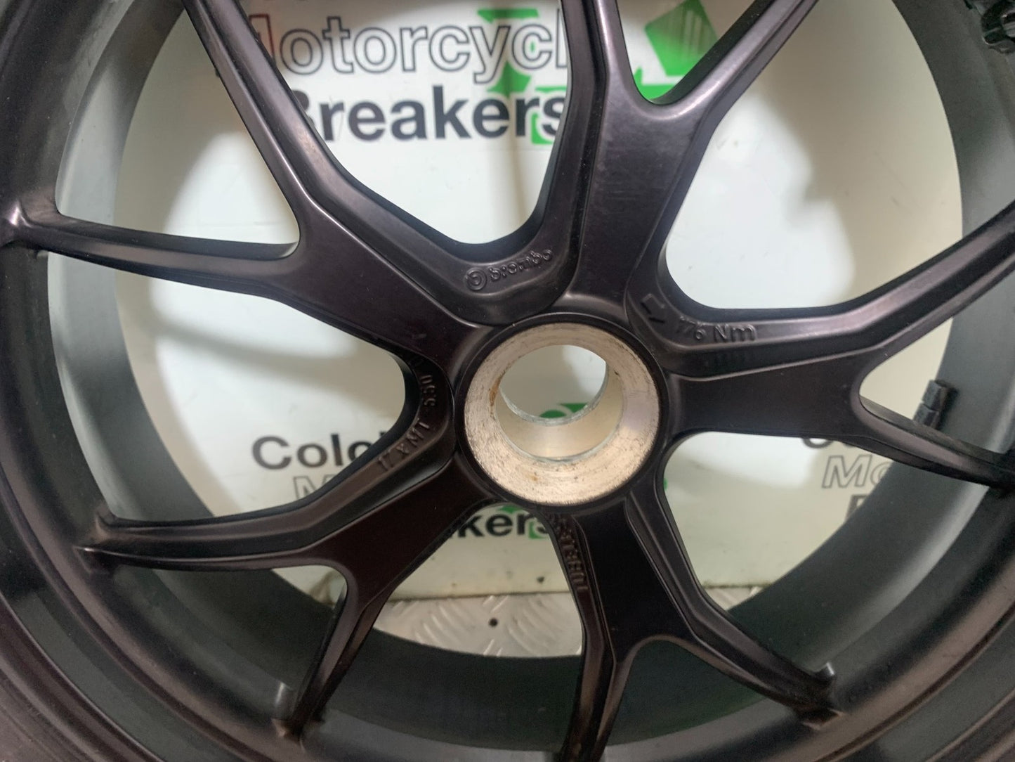 DUCATI 848 MARCHESINI REAR WHEEL   YEAR 2008-2010 (CMB1323)