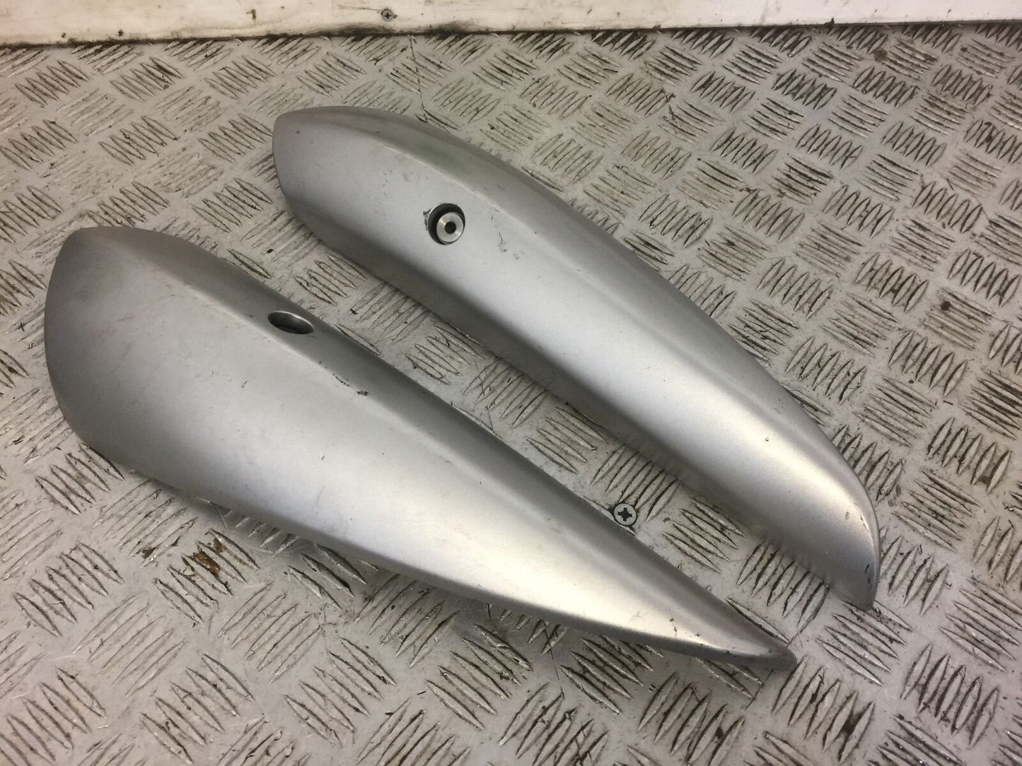 KAWASAKI ZX10R ZX10 R SILENCER COVERS  YEAR 2007 (STOCK 519)