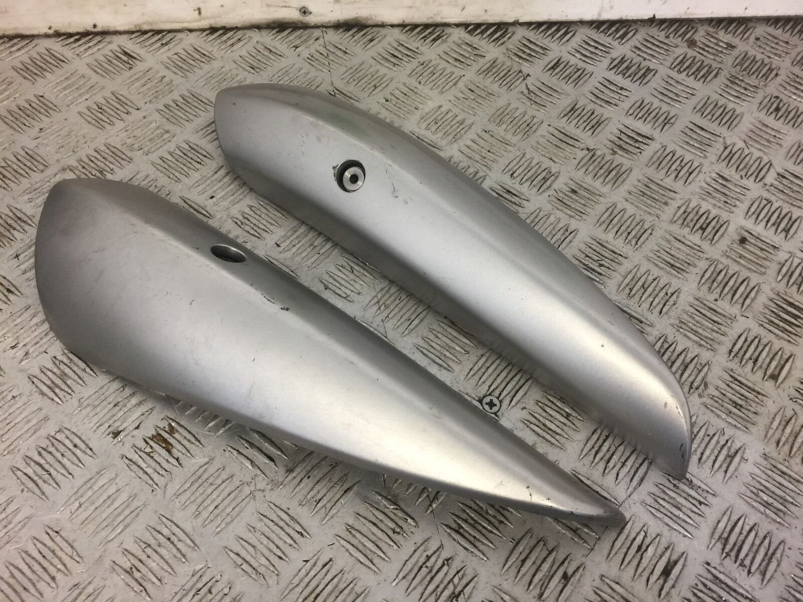 KAWASAKI ZX10R ZX10 R SILENCER COVERS  YEAR 2007 (STOCK 519)