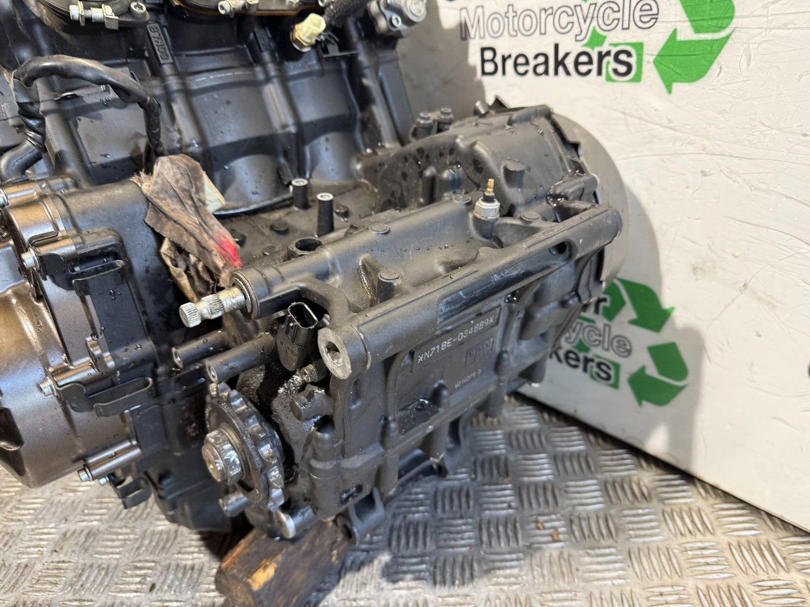 YAMAHA XSR900 XSR 900 MTM850 N718E ENGINE YEAR 2022-2024 (CMB1215)