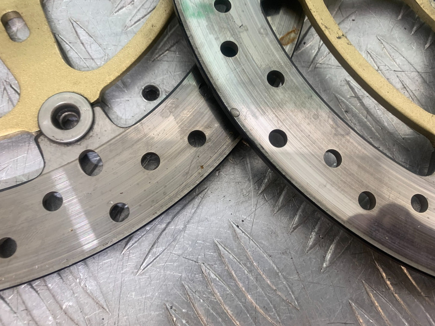 APRILIA SL750 SL 750 SHIVER FRONT BRAKE DISCS YEAR 2008-2016 (CMB1242)