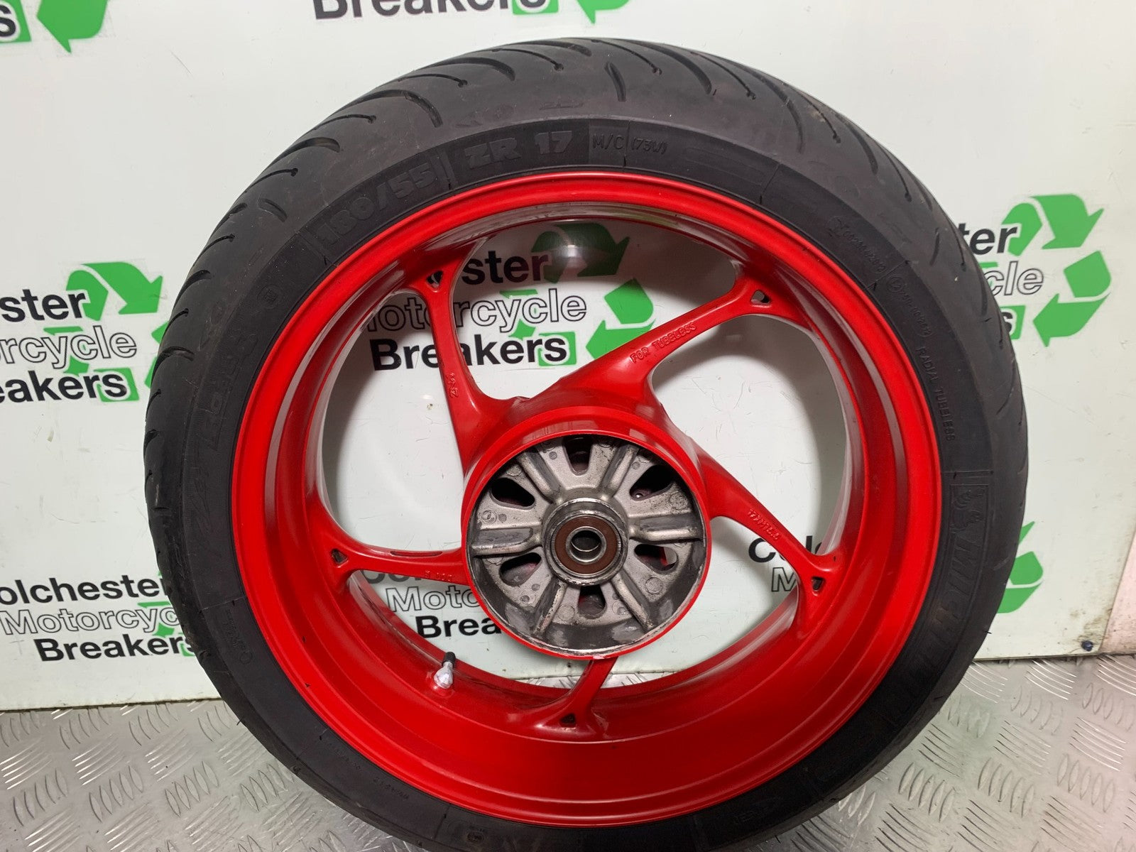 TRIUMPH 675 STREET TRIPLE RX REAR WHEEL  2015- 2017 (CMB1299)