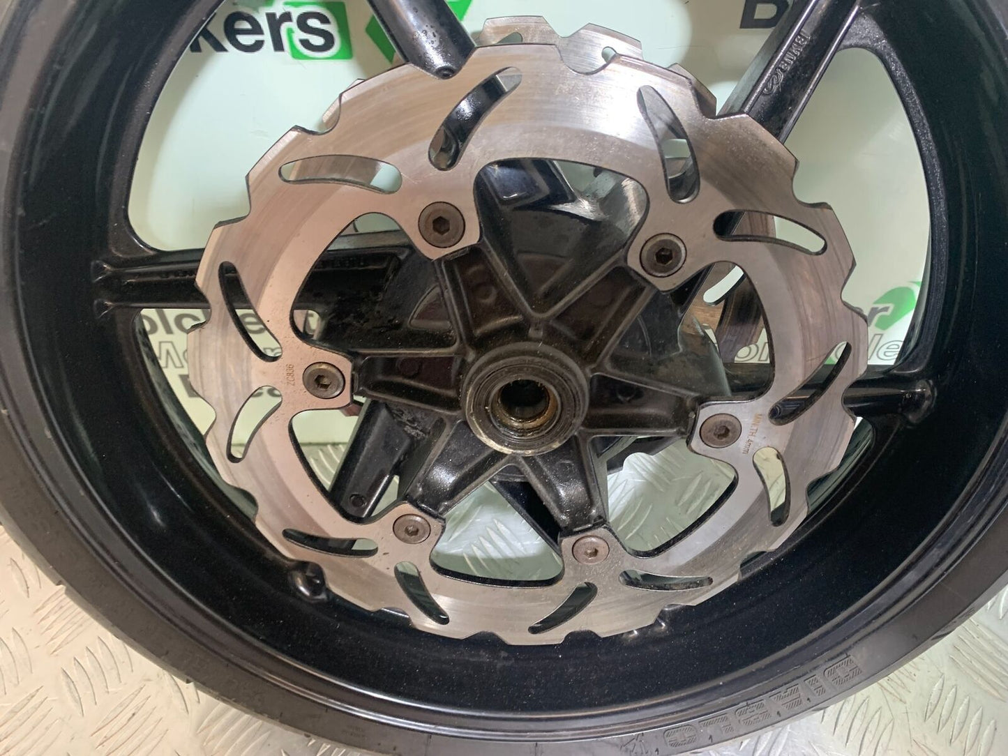 HONDA CBR600 CBR 600 F2 FRONT WHEEL AND DISCS   YEAR 1991-1994(CMB1133)