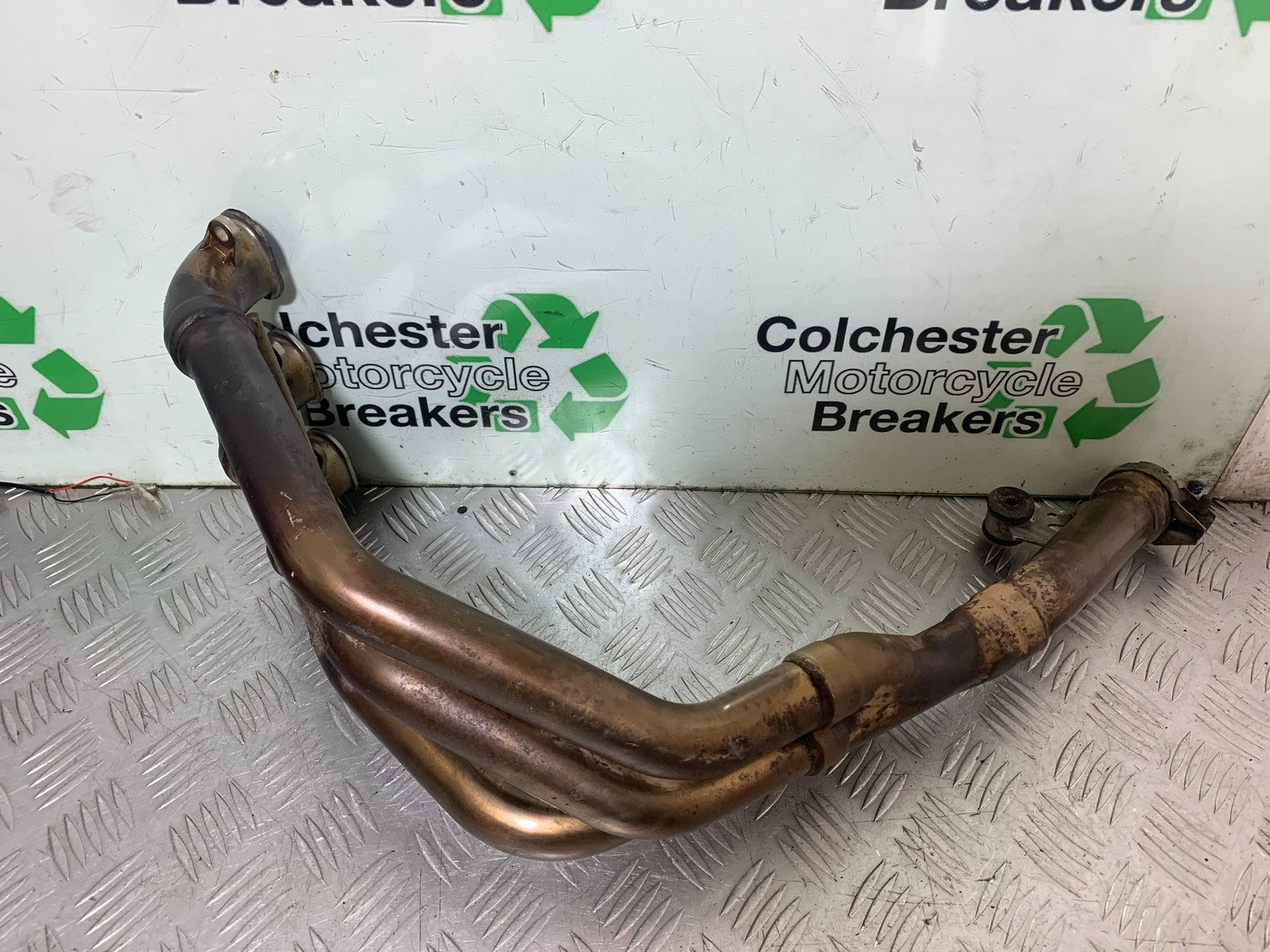 TRIUMPH 1050 SPEED TRIPLE EXHAUST DOWNPIPES   YEAR 2005-2007 (CMB1322)