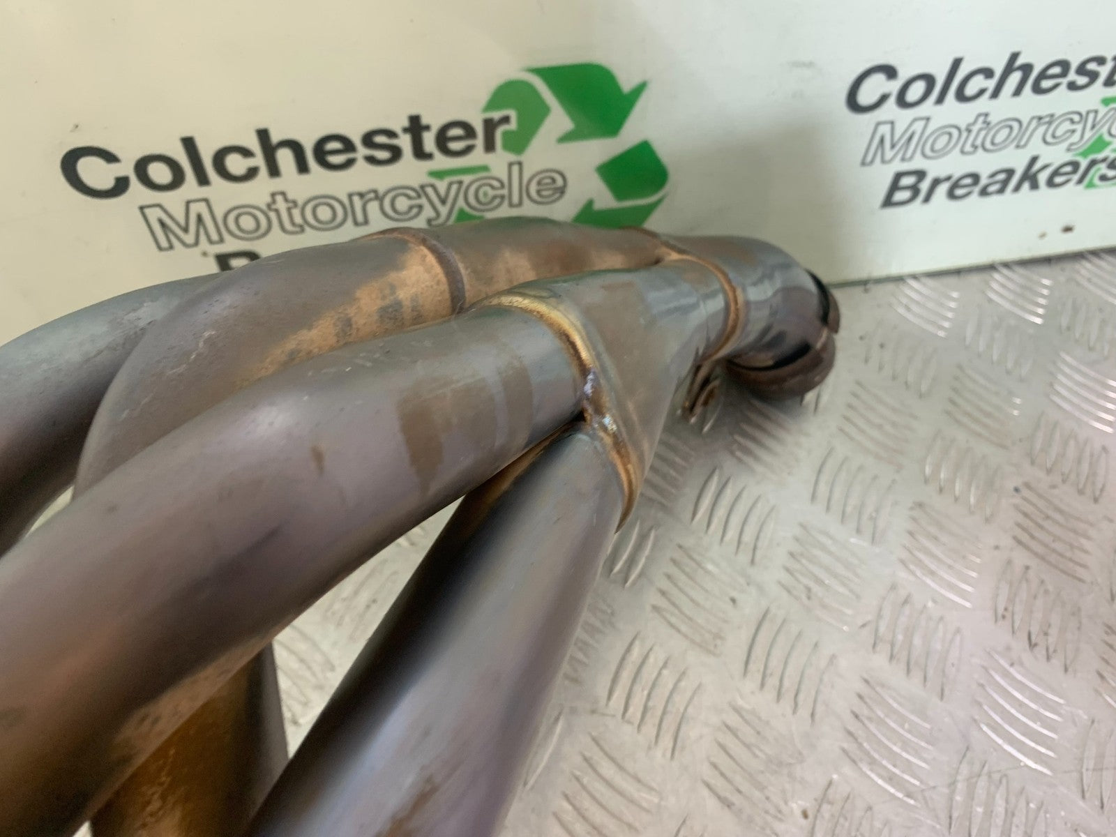 YAMAHA YZF R1 14 B BIG BANG EXHAUST DOWNPIPES   2009-14 (CMB1175)