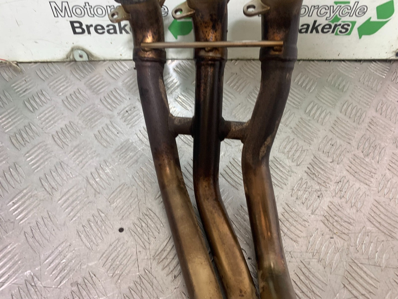 TRIUMPH 1050 SPEED TRIPLE EXHAUST DOWNPIPES   YEAR 2005-2007 (CMB1322)