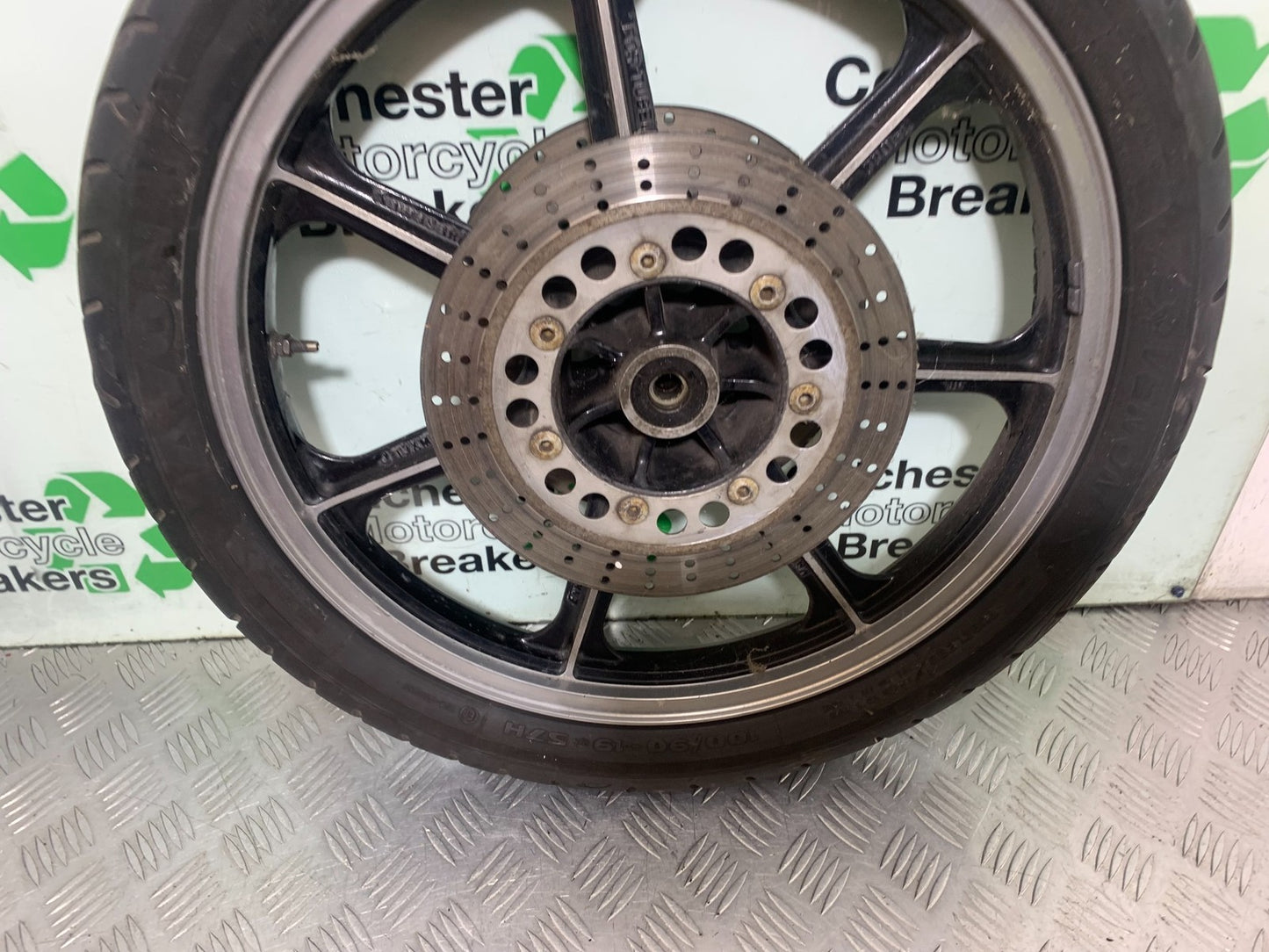 KAWASAKI GT550 GT 550 FRONT WHEEL  YEAR 1989-1994