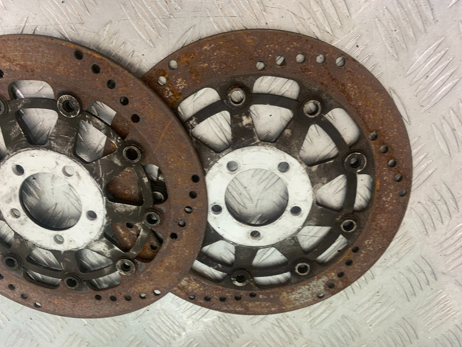 KAWASAKI ZX6R ZX6 F EBC FRONT BRAKE DISCS  YEAR 1995-1997 (CMB1169)