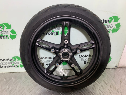 TRIUMPH 1050 SPRINT GT FRONT WHEEL (GOOD TYRE)  YEAR 2010-2016 (CMB1250)