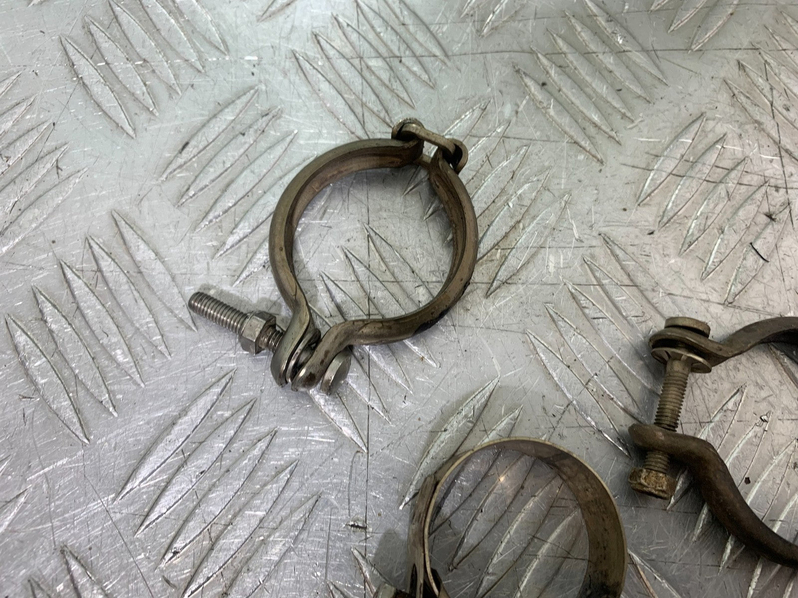 DUCATI 937 MONSTER EXHAUST CLAMPS YEAR 2021-2024 (CMB1270)