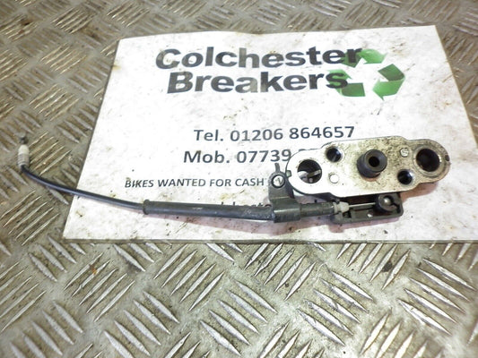 SUZUKI SV650 SV 650 REAR SEAT CATCH AND CABLE YEAR 2009